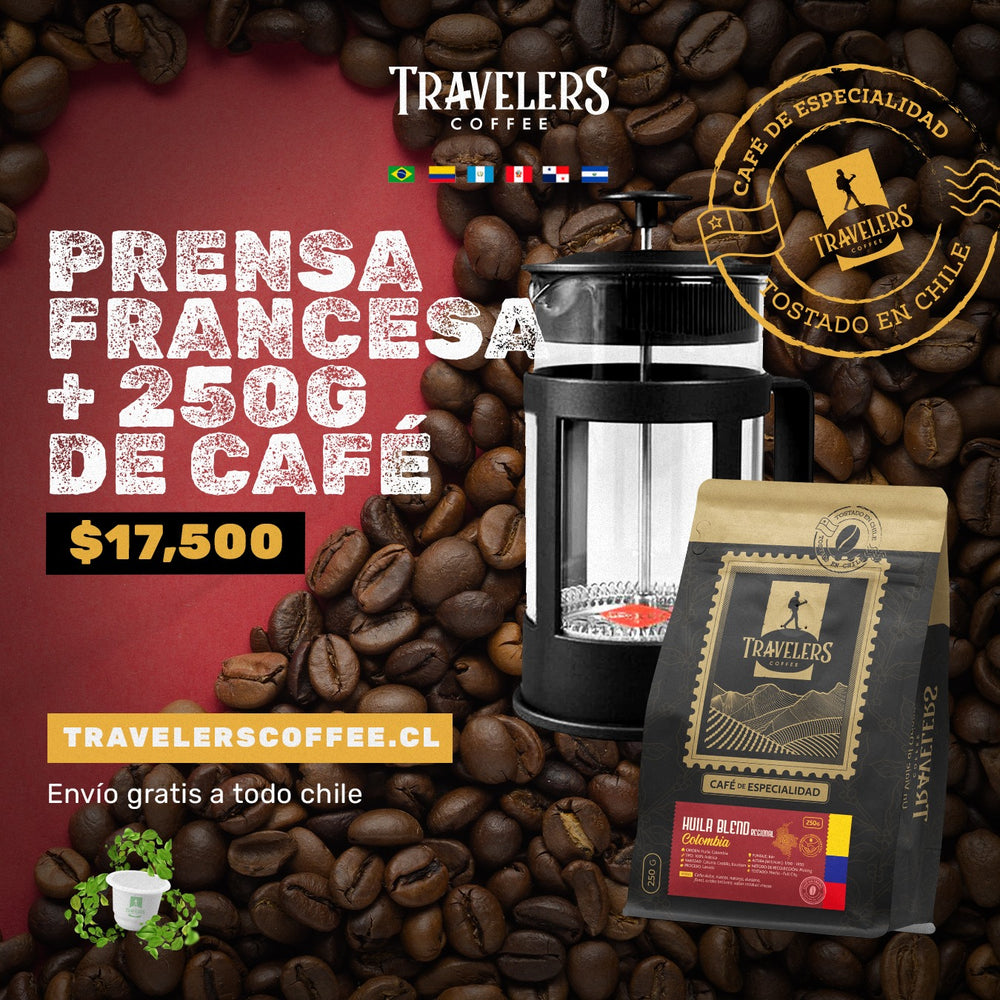 Prensa Francesa + 250g de Café