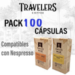 Pack Mix 100 Cápsulas para Nespresso