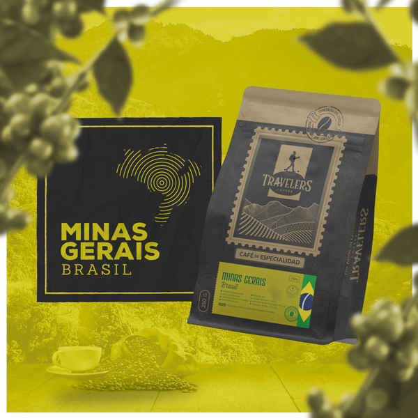 Café de Especialidad en Grano Brasil Minas Gerais - 900gr