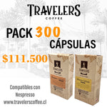 PACK 300 CÁPSULAS PARA NESPRESSO